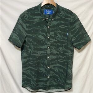 Chubbies Men's Green Camouflage Shirt NEW Sz XL